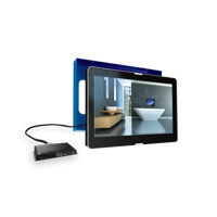 Waterdichte Led TV 27inch (70cm) Aquasound met backbox ophangsysteem