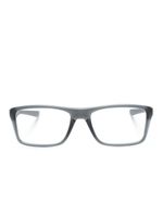 Oakley lunettes de vue à monture rectangulaire - Gris