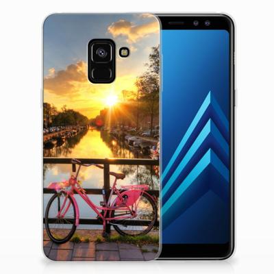 Samsung Galaxy A8 (2018) Siliconen Back Cover Amsterdamse Grachten