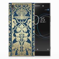 Sony Xperia XA1 Ultra TPU Case Golden Flowers