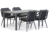 Coco Leonardo/Varano 160 cm dining tuinset 5-delig - thumbnail