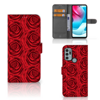 Motorola Moto G60s Hoesje Red Roses