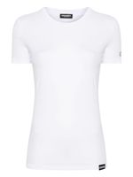 DSQUARED2 t-shirt en coton à logo imprimé - Blanc - thumbnail