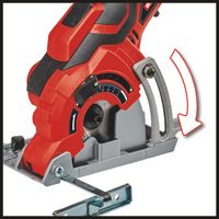 Einhell TC-CS 89 8,9 cm Zwart, Rood, Zilver 7200 RPM 600 W - thumbnail