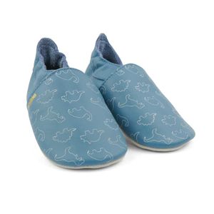 Bobux babyslofjes dino blue Maat