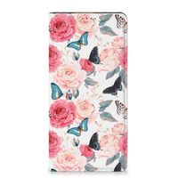 Samsung Galaxy A15 Smart Cover Butterfly Roses - thumbnail