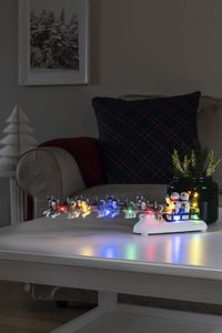 Konstsmide Snowmen in sledge Lichtdecoratie figuur 10 gloeilamp(en) LED 0,6 W