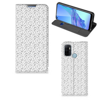 OPPO A53 | A53s Hoesje met Magneet Stripes Dots