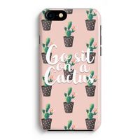 Cactus quote: Volledig Geprint iPhone 7 Hoesje - thumbnail