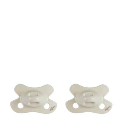 Difrax fopspeen Natural Newborn (2 stuks) - Popcorn Difrax fopspeen Natural Newborn (2 stuks) - Popcorn