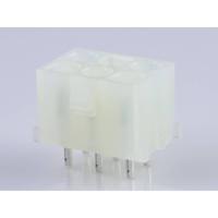 Molex 10844062 Female header, inbouw (standaard) Totaal aantal polen: 6 Rastermaat: 6.35 mm Inhoud: 1 stuk(s) Carton