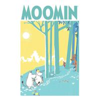 Moomins 3D Lenticular Poster Forest 26 X 20 Cm - thumbnail