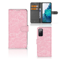 Samsung Galaxy S20 FE Hoesje White Flowers - thumbnail