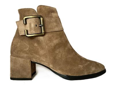 Taupe Paul Green Enkellaarsjes