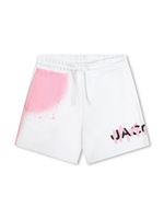 Marc Jacobs Kids ensemble short-t-shirt en coton biologoque à logo imprimé - Blanc