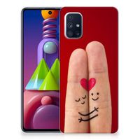 Samsung Galaxy M51 Silicone Back Cover Liefde - Origineel Romantisch Cadeau - thumbnail