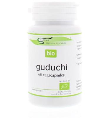 Surya Surya Bio Guduchi (Tinospora Cordifolia) (60ca) Surya Surya Bio Guduchi (Tinospora Cordifolia) (60ca)