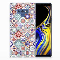 Samsung Galaxy Note 9 TPU Siliconen Hoesje Tiles Color - thumbnail