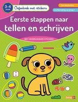 Deltas oefenboek met stickers eerste stappen naar tellen en schrijven 3-4 jaar - thumbnail