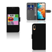 Huawei Y6 (2019) Wallet Case met Pasjes Popart Princess - thumbnail