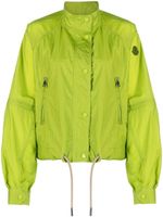 Moncler veste légère à col montant - Vert