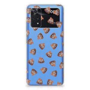 TPU bumper voor Xiaomi Poco M4 Pro 4G Poep Emojis