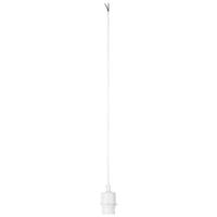 SLV FENDA 132661 Hanglamp E27 60 W Wit - thumbnail