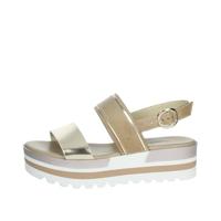 Nerogiardini - sandali platform cipria/platino nerogiardini - 40