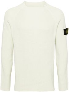 Stone Island pull à patch Compass - Vert