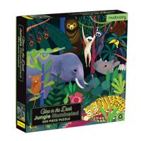 Mudpuppy - Puzzle 500 pcs - Jungle Illuminated Glow in the Dark (060761)