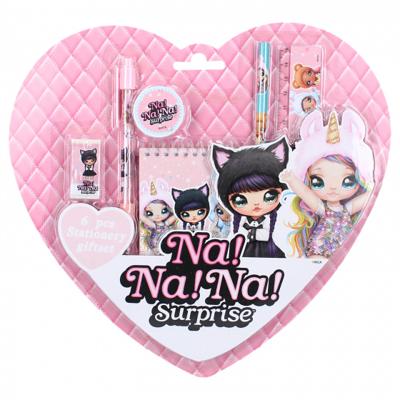 Na!Na!Na! Surprise schrijfset Chic meisjes roze 6 delig Na!Na!Na! Surprise schrijfset Chic meisjes roze 6 delig