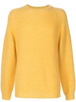 ERDEM pull en maille à manches longues - Jaune