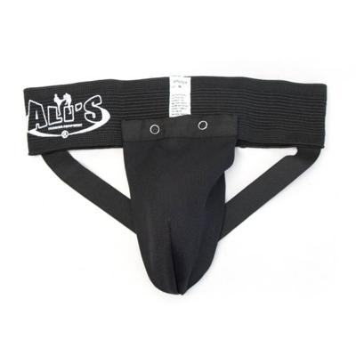 Ali’s Fightgear Kruisbeschermer/tok Heren Zwart Maat L