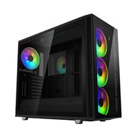 Fractal Design Define S2 Vision RGB- Mid Tower computerbehuizing - high-airflow en stille werking - modulaire binnenruimte - donker getint gehard glas zijpaneel - ARGB