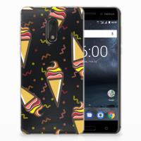 Nokia 6 Siliconen Case Icecream