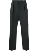 Valentino Garavani pantalon de costume droit - Gris