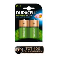 Duracell PreCharged Oplaadbare D batterij (mono) NiMH 3000 mAh 1.2 V 2 stuk(s) - thumbnail