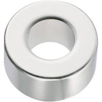 Conrad Components 506000 Permanente magneet Ring (Ø x h) 20 mm x 10 mm N35 1.18 - 1.24 T Grenstemperatuur (max.): 80 °C - thumbnail