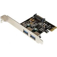 StarTech.com 2 poort USB 3.0 PCI Express controller kaart met SATA voeding