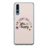 Happy days: Huawei P20 Pro Transparant Hoesje - thumbnail