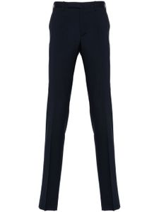 Incotex pantalon en laine vierge à coupe slim - Bleu