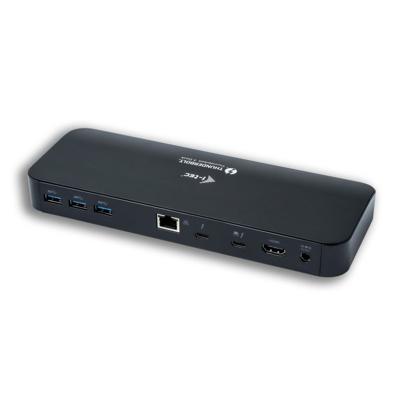 Dual 4K Docking Station - Dockingstation - Thunderbolt 3 - HDMI, Thunderbolt - GigE - Europa