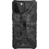 UAG - Pathfinder backcover hoes - iPhone 12 Pro Max - Camouflage Grijs + Lunso Tempered Glass - thumbnail