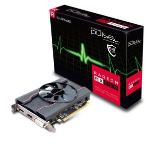 Sapphire AMD Radeon RX 550 Videokaart Pulse 4 GB GDDR5-RAM PCIe HDMI, DVI, DisplayPort