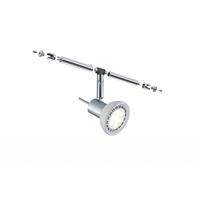 Paulmann 94131 Sheela Kabelspot, aanvulling voor kabelsysteem, maximaal 10W, chroom mat/opaal, zonder verlichtingsmiddel