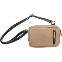 Trixie schoudertas voor uitlaten cappuccino 23x5x16 cm