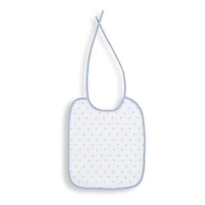 Interbaby slabbetje sterren junior 30 x 25 cm katoen