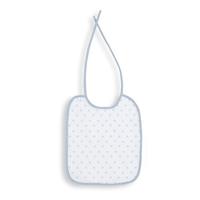 Interbaby slabbetje sterren junior 30 x 25 cm katoen