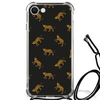 Case Anti-shock voor iPhone SE 2022 | 2020 | 8 | 7 Leopards