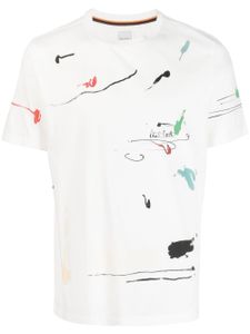 Paul Smith t-shirt à imprimé graphique - Blanc